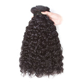 Natural Curly Virgin Human Hair Natural Black Bundles