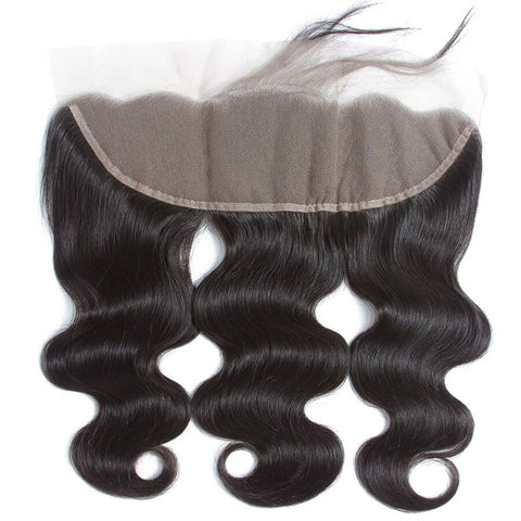 Natural Black Body Wave HD Lace Frontal